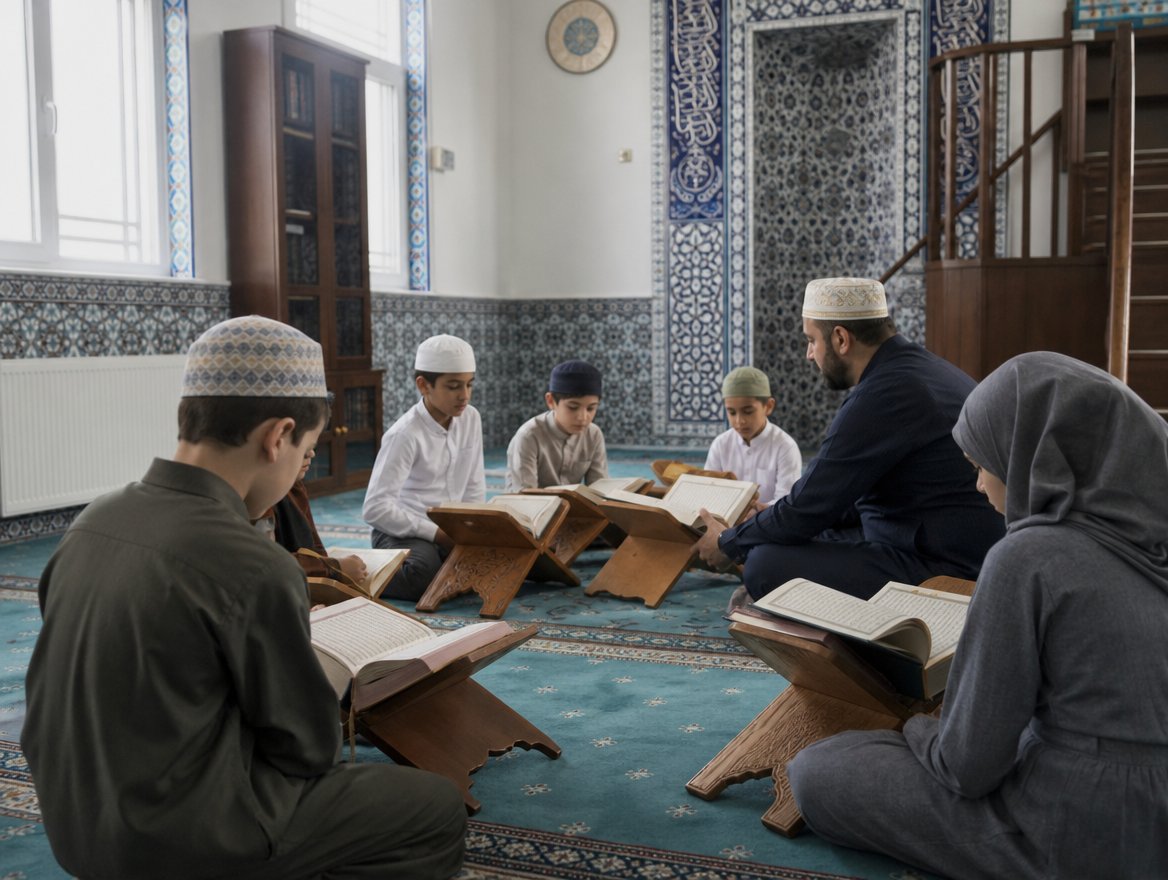 Koranschool: sfeerbeeld bij koranschool